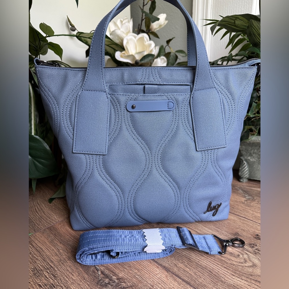 Lug Blue Moon Alto Matte Luxe VL RFID Crossbody Tote Bag - Earth Tone Bag